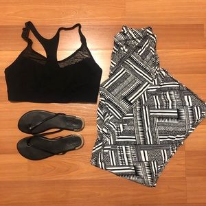 New Black and White Palazzo pants